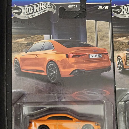 Hot Wheels Silver Series Audi 5-Pack Collection with Chase '84 Audi Quattro Sport