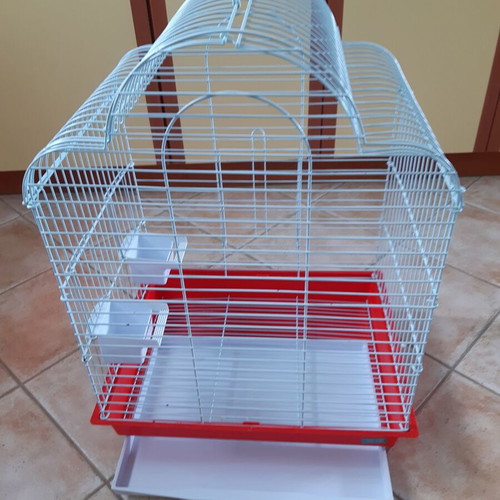 Parrot cage like new, dimensions 48x50x70 cm