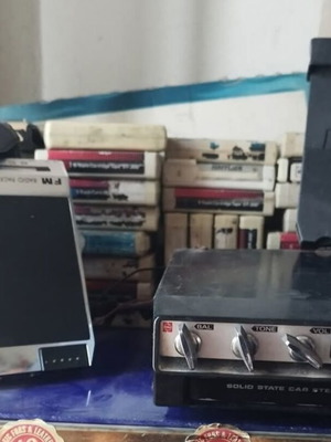Matsushita Panasonic CJ-941NE vintage στερεοφωνικό αυτοκινήτου με ραδιόφωνο FM και μετατροπέα 8-track