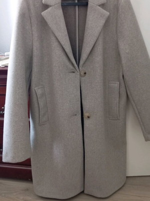 Zara coat like new, size 164 XS-S, beige