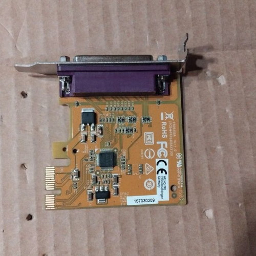 Parallel Port PCI-Express Controller Card SUNIX PAR6408AL like new