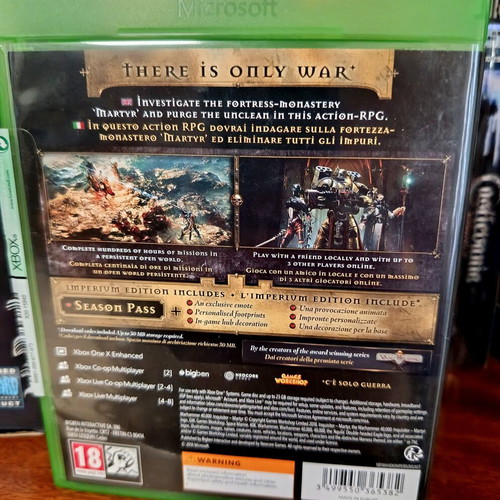 Warhammer 40.000 Inquisitor Martyr Xbox One game like new, English version
