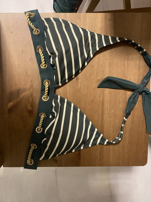 Bikini L like new, green and gold, Italy