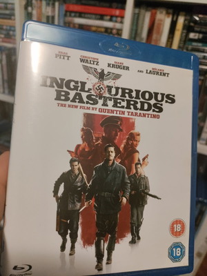 Inglorious Basterds Blu-Ray like new, English subtitles
