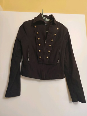 Benissimo women's military jacket brown like new