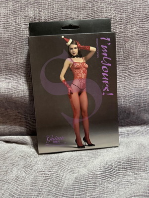 Sexy lingerie new, red, one size