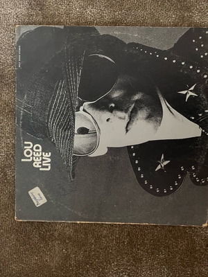 Lou Reed Live vinyl used, rock