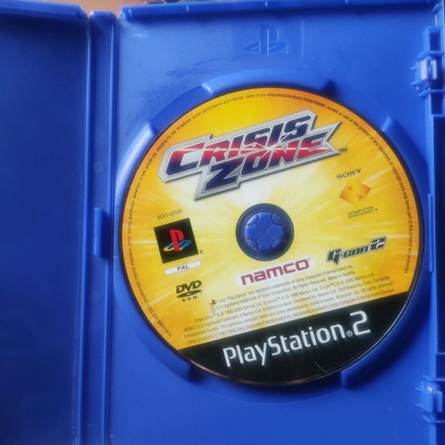 Crisis Zone PS2 game like new, English without manual