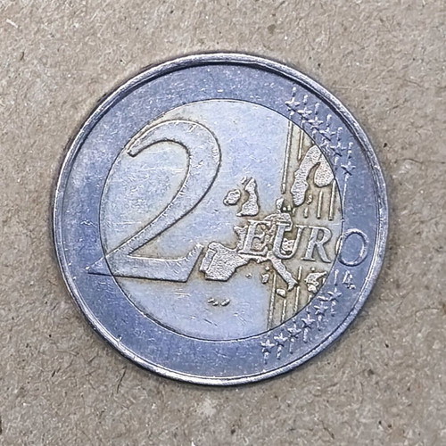 2 euro 2002 used with error