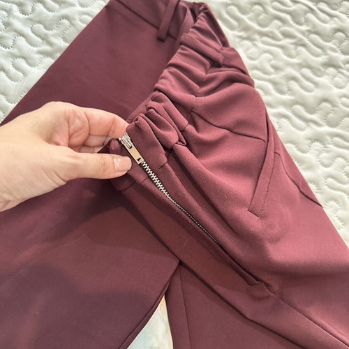 Mango Suit pants burgundy size EU 38 used