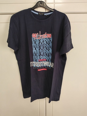 Men's T-Shirt Generation Urban Streetwear navy blue XXL new