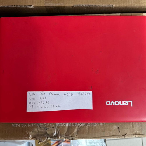 Lenovo 100S laptop used with Intel Celeron N3060, 4GB RAM, 250GB HDD, Lubuntu Linux