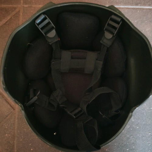 Mil-Tec Military Helmet new with rails and straps