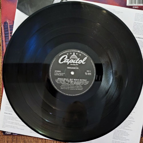 Megadeth Peace Sells but Who's Buying vinyl used, metal