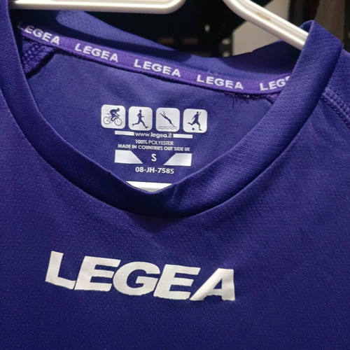 Legea sports T-shirt new, purple, size L