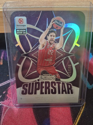 Euroleague Contenders Superstar Card Vasilije Micic 2025-26 numbered 010/199 new