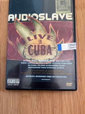 Audioslave Live in Cuba DVD like new