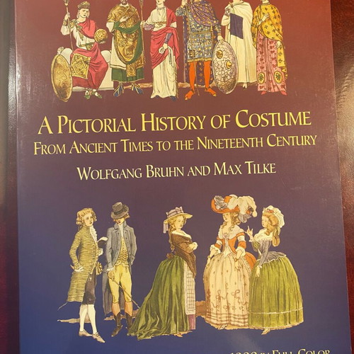 A pictorial History of Costume like new, English