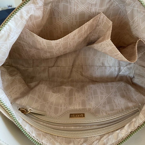 Carpisa Shoulder Bag New Beige Leatherette With Detachable Handle