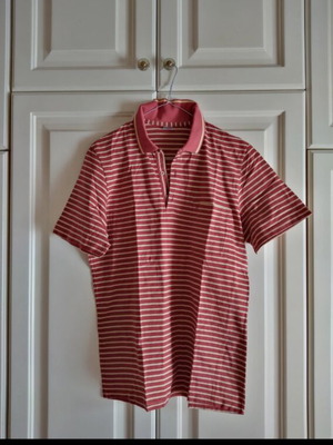 Men's Polo Shirt new, striped, size medium, Juniors