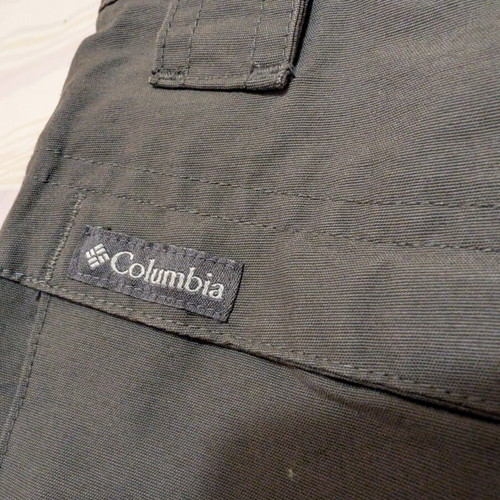 Columbia Charcoal Gray Hiking Shorts Men's Size 34 Like New