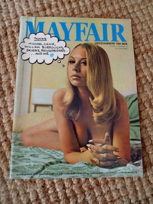 Αμερικάνικο ανδρικό περιοδικό Mayfair 1966 σαν καινούργιο, σπάνιο τεύχος