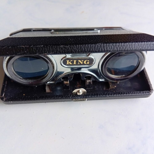 King Folding Binoculars used