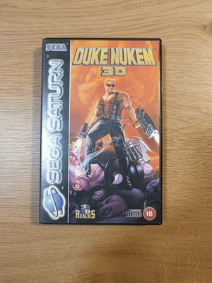 Duke Nukem 3D Sega Saturn PAL used action shooting game