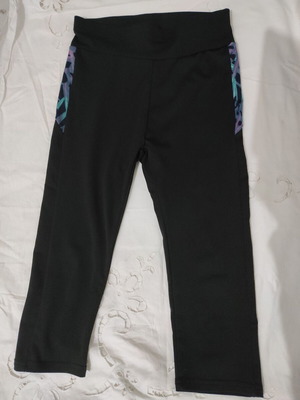 Rosa Junio κάπρι κολάν γυναικείο αθλητικό M/L σαν καινούργιο, μαύρο