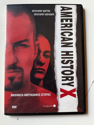 American History X DVD μεταχειρισμένο, δράμα κοινωνικό είδος, υπότιτλοι