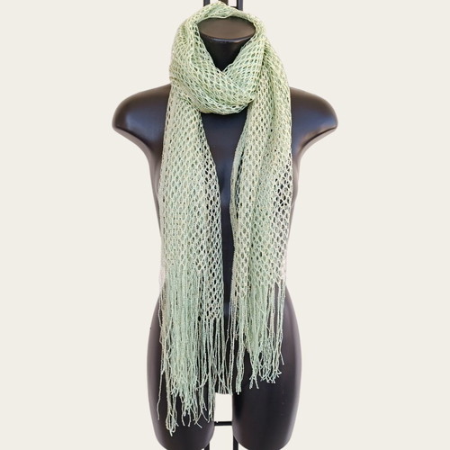 Mint green scarf