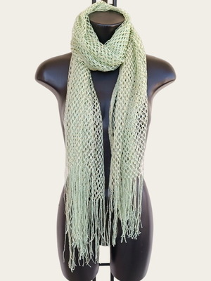 Mint green scarf