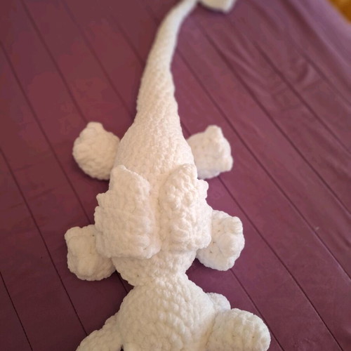 Handmade dragon made to order, large crochet