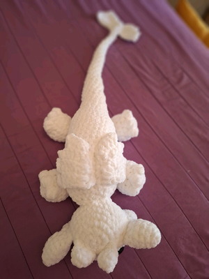 Handmade dragon made to order, large crochet