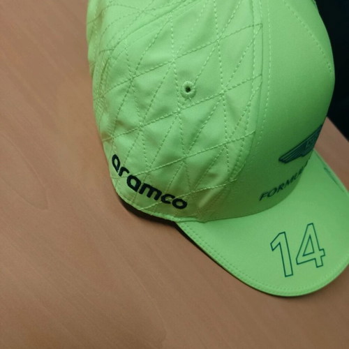 Aston Martin Formula 1 Cap new, yellow, one size