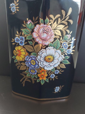 Handmade decorative vase Greece 24K gold like new