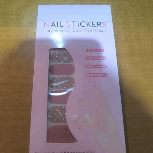 Nail stickers new, with small file included