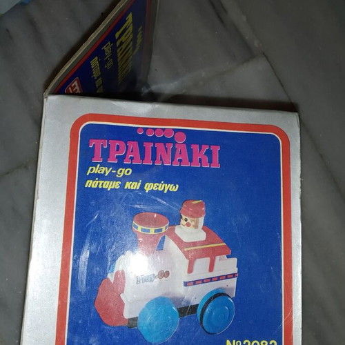 Play-go mechanical train toy new in box
