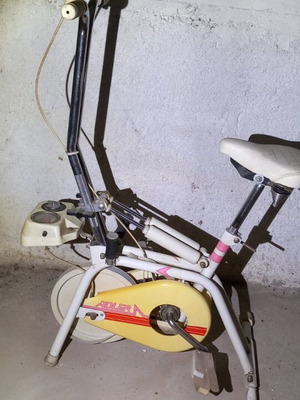 Adler exercise bike used with bottles