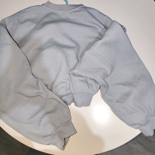 Zara sweatshirt used, turquoise, size M