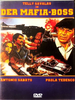 DVD Crime Boss μεταχειρισμένο, ταινία δράσης με Telly Savalas
