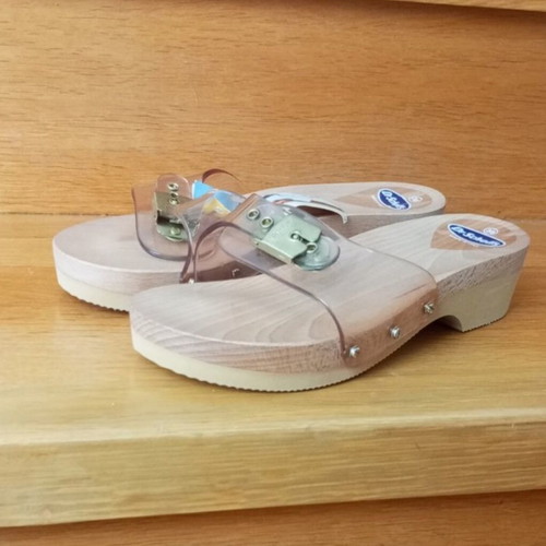 Dr Scholl slippers size 38, white beige