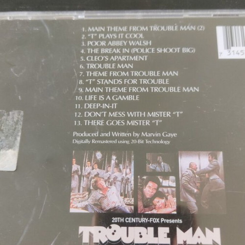 Marvin Gaye Trouble Man Soundtrack CD used, R&B / Soul