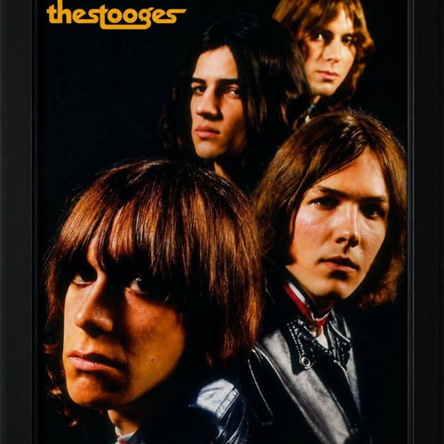 The Stooges poster new, 32×23cm with frame