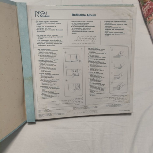 Photo album used with minor wear