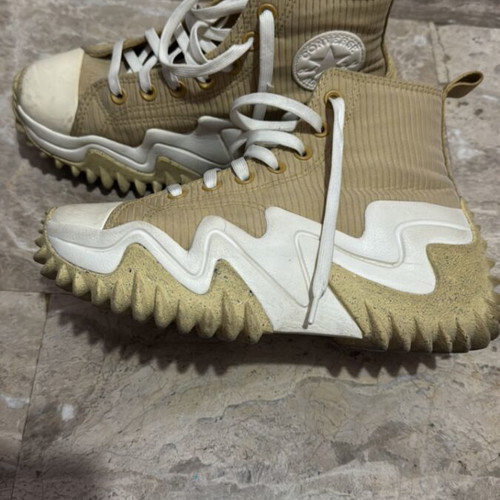 All Star sneakers used, size 38, beige, About you