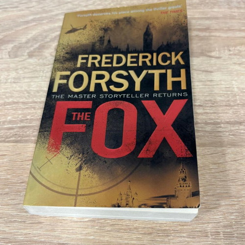 The Fox by Frederick Forsyth thriller like new, 2018 edition