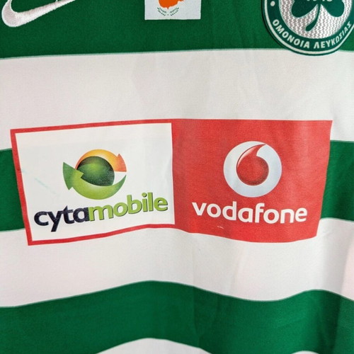 Omonia Nicosia 2012/2013 Home Shirt used, authentic, size Small