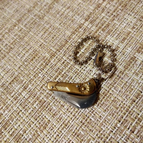 Stainless Mini Pocket Knife Keychain new