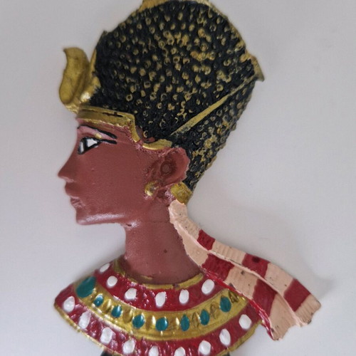 Egyptian magnet like new, approx. 9 x 6 cm